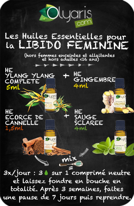 Sexualité et Libido chez la Femme : Les Huiles Essentielles à utiliser - Olyaris